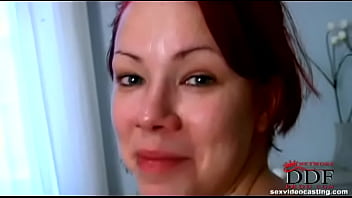 German babe and her cherry pie