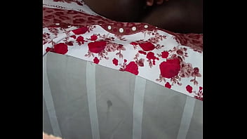 Horny wife fucks herself with a huge object