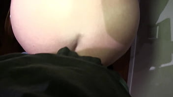 Slut pussy doggystyle and cum on her ass