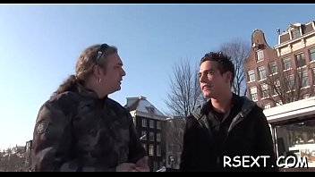 Tattooed older gives orall service