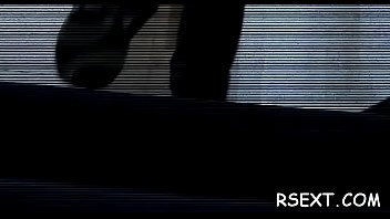 Tattooed older gives orall service