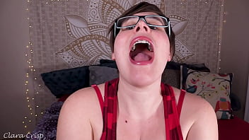 Tempting you into cumming on my retainers bbw milf mouth