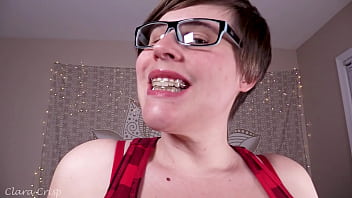 Tempting you into cumming on my retainers bbw milf mouth