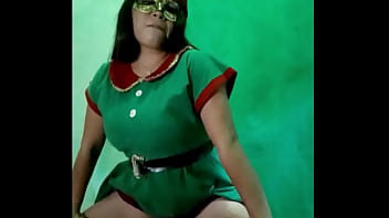Stepdad is in a bad mood and i send him homemade porn dressed as a sexy elf so that he gets happy and horny
