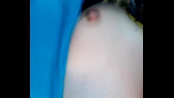 Small tit wife gets fucked outside