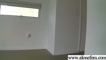 Hot babe girl masrturbate with toys on tape clip 01