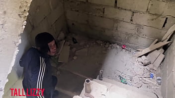 I fucked two lesbians in an uncompleted building till one squirted uncontrollable