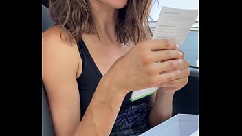 Let's #unboxing and #test my new vivifie offcl in my car white i'm waiting for my date #vivifie #amateur #asmr