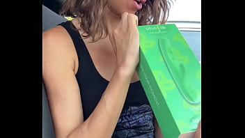 Let's #unboxing and #test my new vivifie offcl in my car white i'm waiting for my date #vivifie #amateur #asmr