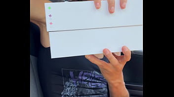 Let's #unboxing and #test my new vivifie offcl in my car white i'm waiting for my date #vivifie #amateur #asmr Let's #unboxing and #test my new vivifie offcl in my car white i'm waiting for my date #vivifie #amateur #asmr