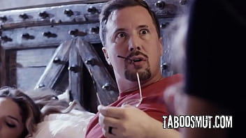 Blonde latina teen fucks with stepsister's boyfriend