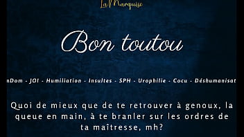 Bon toutou french audio porn joi femdom