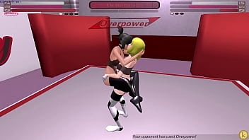 Helena vs gawthicc kinky fight club sexfight lesbian strap on