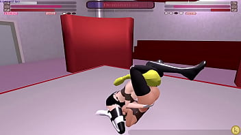 Helena vs gawthicc kinky fight club sexfight lesbian strap on