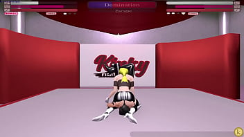 Helena vs gawthicc kinky fight club sexfight lesbian strap on