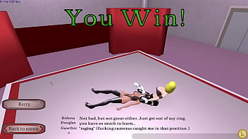 Helena vs gawthicc kinky fight club sexfight lesbian strap on