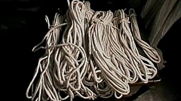 Busty ginger slut stephani getting tied