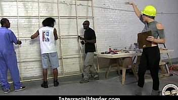 Big black schlong in white cunt 5