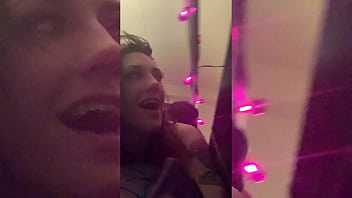 Tatted emo beauty takes backs shots and submits