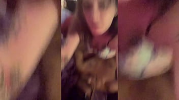 Tatted emo beauty takes backs shots and submits