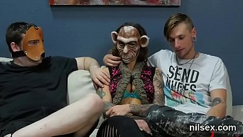 Unusual teen was taken in asshole asylum for uninhibited treatment