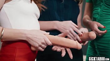 Naughty Big Ass Babe And Hot Lesbians Enjoyed Threesome Lesbian Sex And Finger Fucking After Hot Kissing In Classroom So Babes Liked It thumbnail