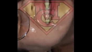 I told quinnmarie xo i was gonna cum all over her glasses oops i only got a little on there but damn that girl is silly