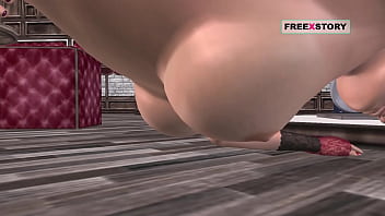 An animated 3d cartoon porn lesbian girls having fun like licking ass and fisting pussy