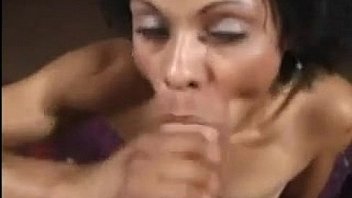 Ebony Slut Sucking Cock Point Of View thumbnail