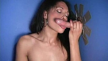 Black girl have surprise gloryhole 5