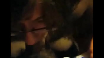 Cute busty teen glasses pov blowjob amateur
