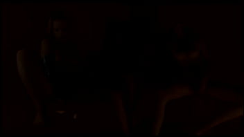 Four girls dressed up in latex and lingerie have sex together