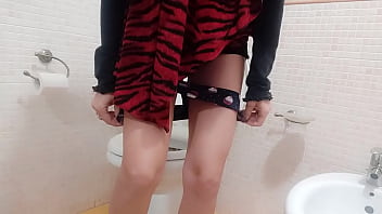 I love to relax on the toilet and free myself after a long day of work