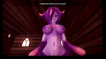 Huge boobs moaning 3d