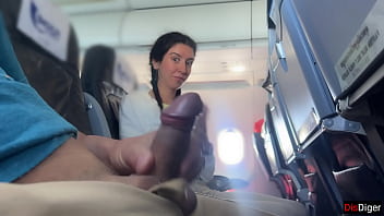 Public dick flashing in airplane girl brought me to cumshot in 2 minutes