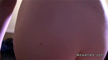 Amateur gets big cock in tight asshole pov