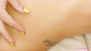 Enchanting brunette shows her amazing body