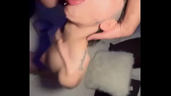 Had this little emo goth slut try out for her first video she did well