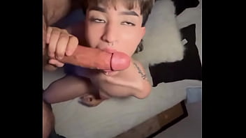 Had this little emo goth slut try out for her first video she did well