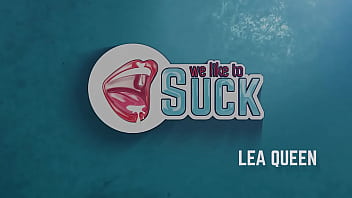 Slut gets deep throated by fat cock