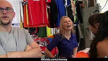 Amateur hottie takes cash for public sex 30