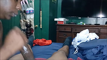 3rd blowjob today from darkchocolatebarbie left me dry