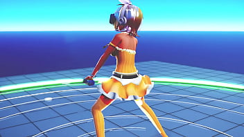 Blonde girl extreme game over in virtual reality mmd by amanita Blonde girl extreme game over in virtual reality mmd by amanita