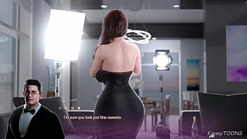 Horny beverly milf tease the college photographer while husband was in the kitchen