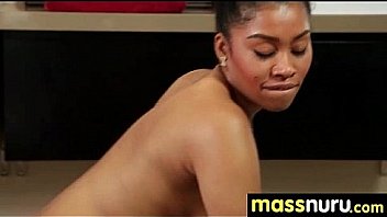 Slippery massage with happy end 28