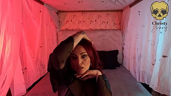 Very hot games in my room and mischief with my candle