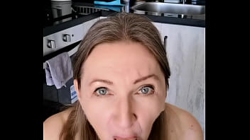 Busty stepmother helps stepson learn about sex