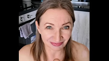 Busty stepmother helps stepson learn about sex