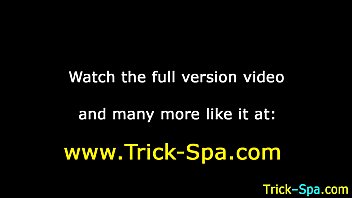 Tricked massage spunking