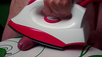 Xdreamstv holly's cum on ironing board handjob